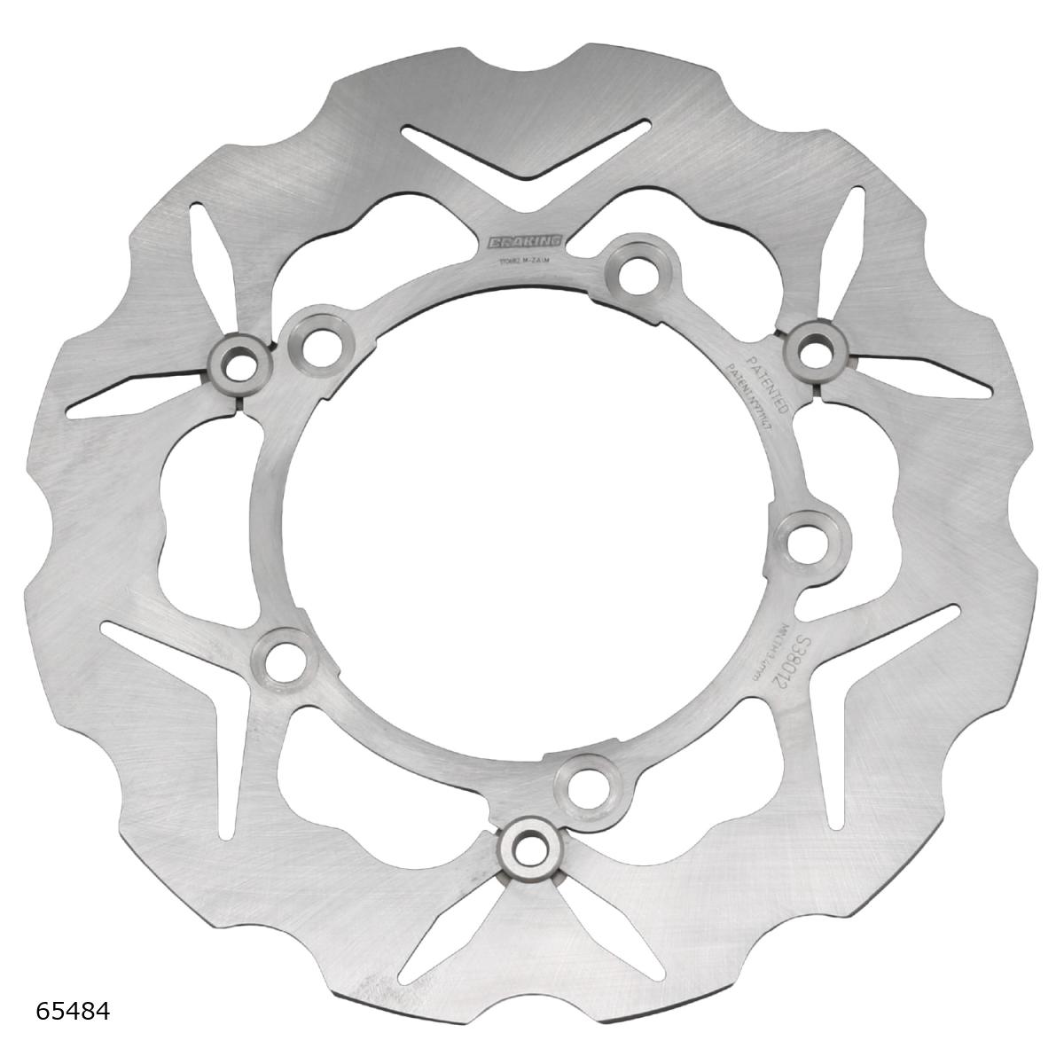 Daytona (デイトナ) BRAKING ディスクローター S38012 65484｜バイクパーツ・用品　ラバーマーク