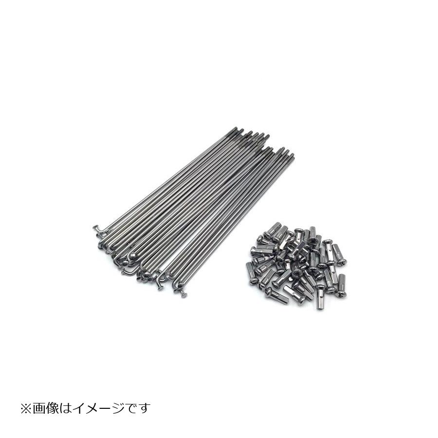 ダートフリーク ダチ ステンレススポーク＆ニップルセット KR 250TR(BJ250)02-14 G0513｜バイクパーツ・用品　ラバーマーク