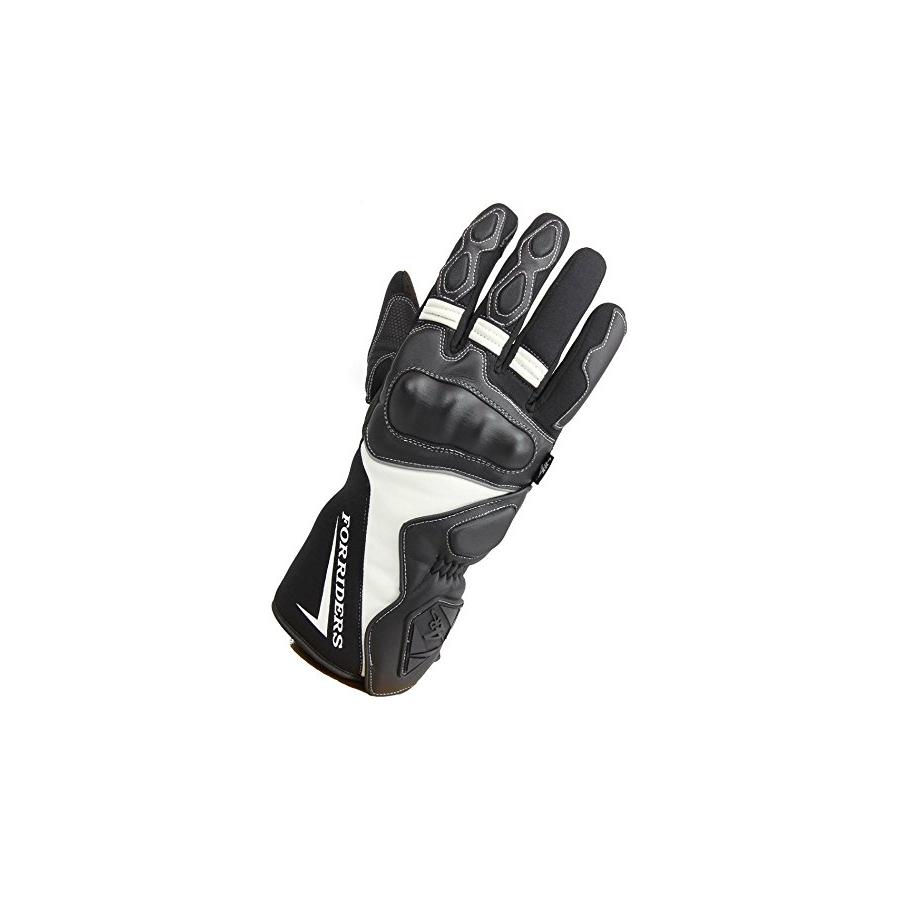 KIJIMA(キジマ) 4R ウィンターグローブ REALISM F-17B BK/WH #M｜バイクパーツ・用品　ラバーマーク