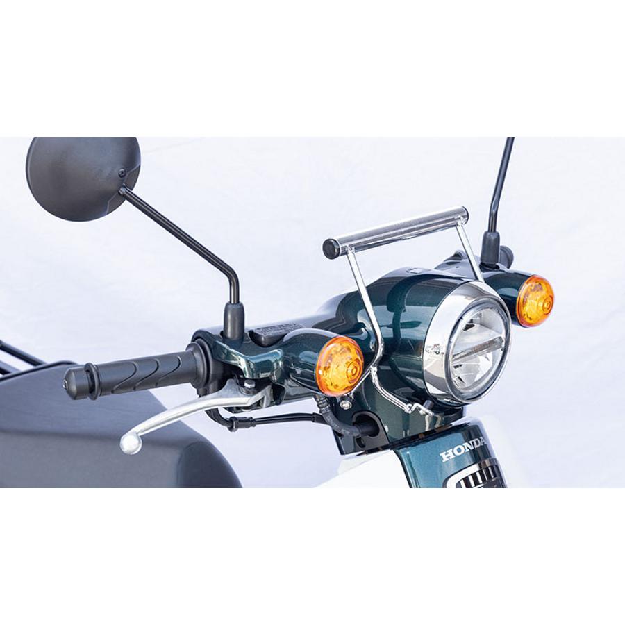 KIJIMA (キジマ) マウントバーステー メッキ スーパーカブ110 204-0712|バイクパーツ・用品 ラバーマーク