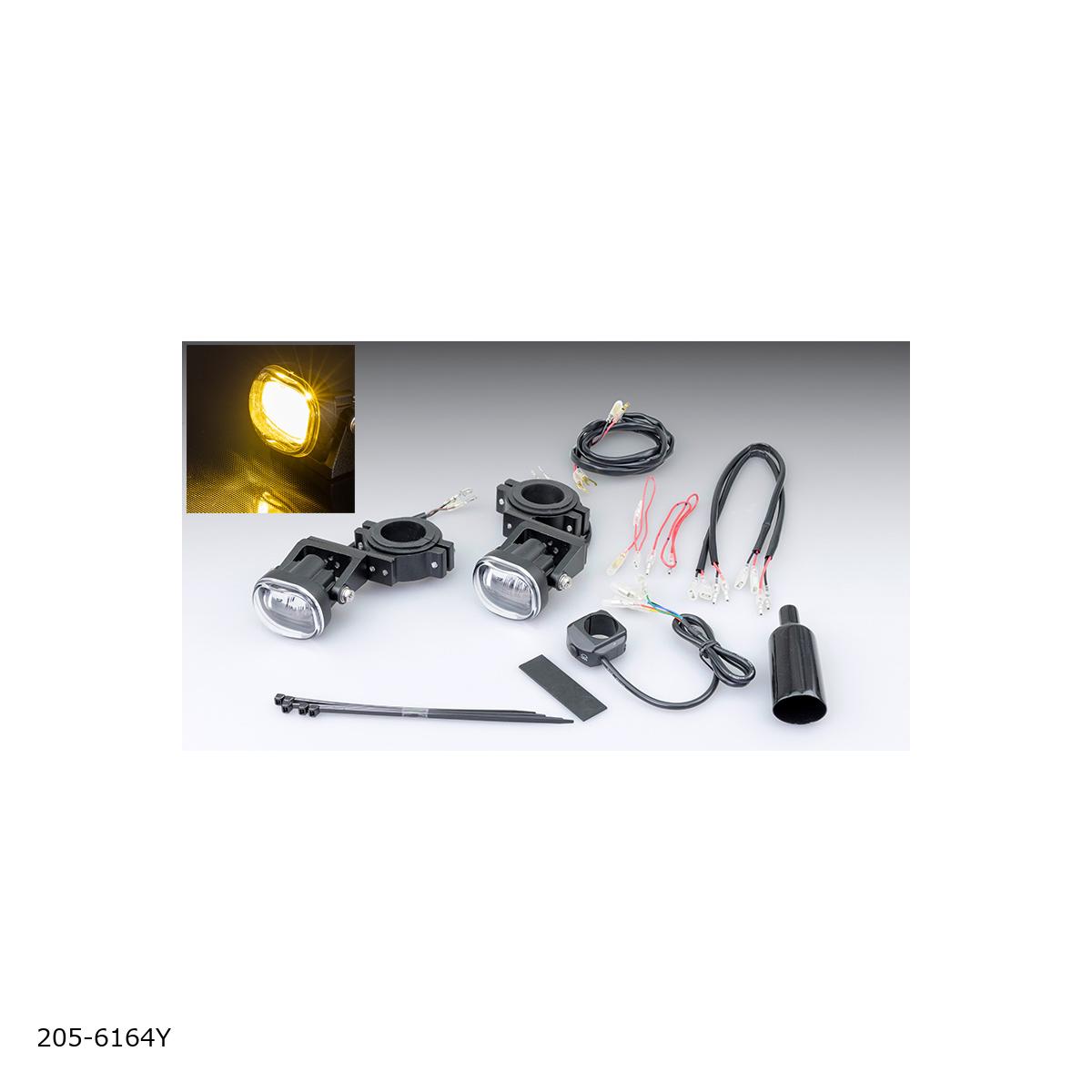 KIJIMA (キジマ) フォグランプKIT LED イエロー W230/メグロS1 205-6164Y