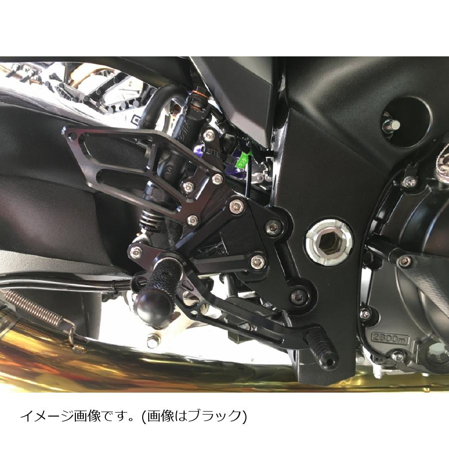 ケイファクトリー ライディングステップ ステイゴールド KATANAアップタイプベース仕様 263MZBR1414