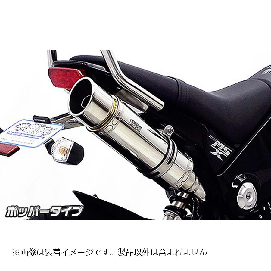 ウイルズウィン ロイヤルマフラー スリップオン ポッパー GROM 1型(MSX125) 1322-59-32