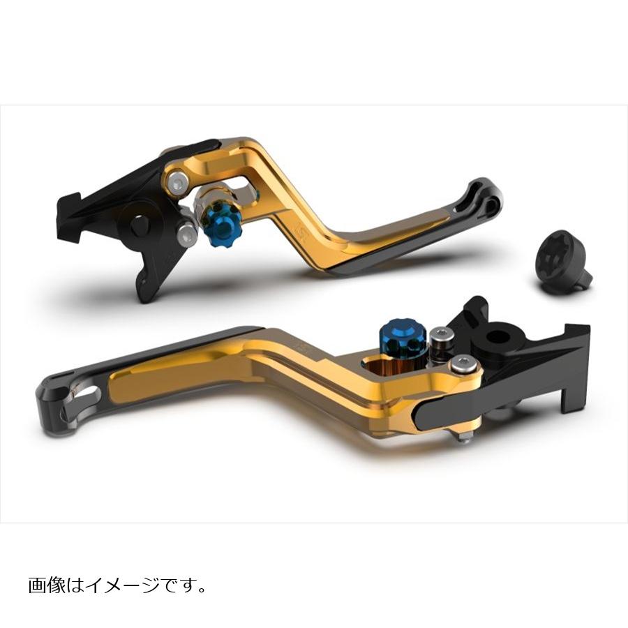 LSL(エルエスエル) エルゴニアレバー ゴールド ブルー ブラック CB650F R CBR650F R