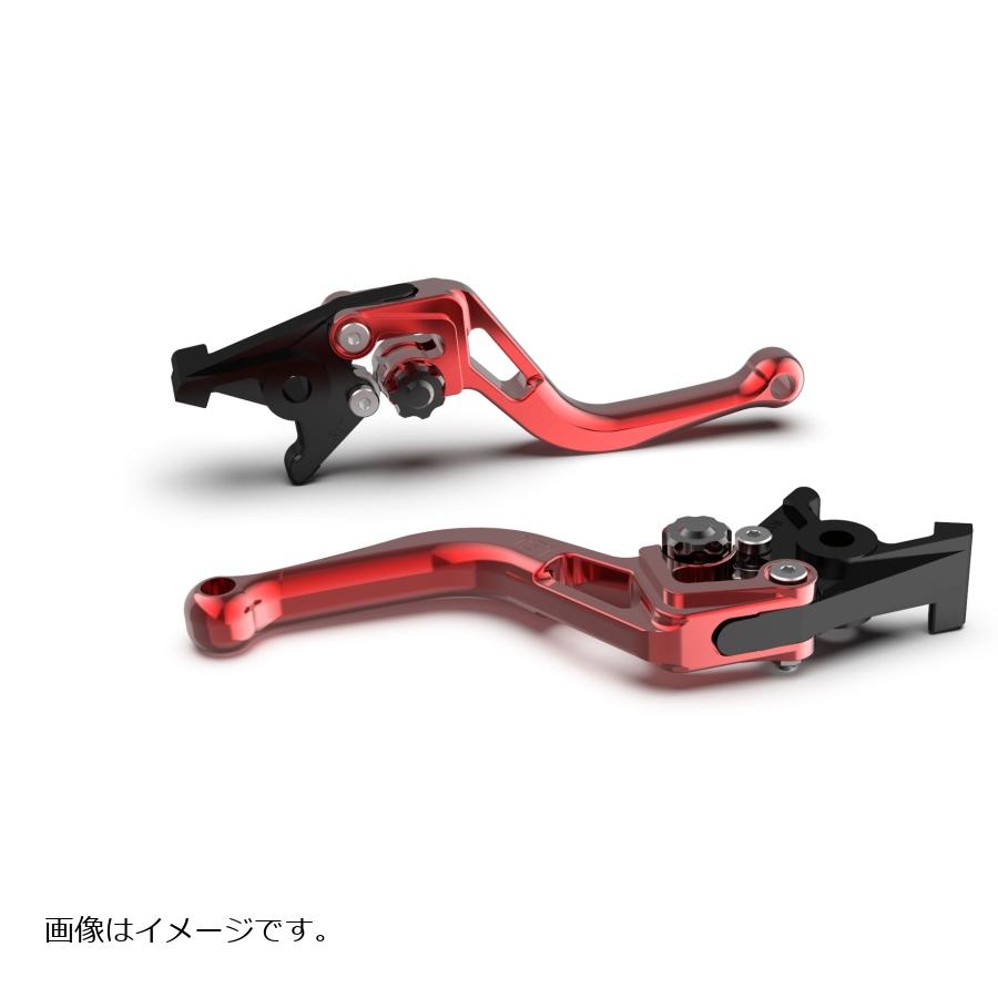LSL(エルエスエル) BOWショートレバー レッド ブラック ヤマハ スズキ Yamaha Suzuki車等
