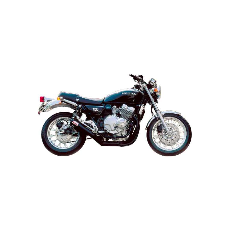 MORIWAKI (モリワキ) ONE-PIECE ワンピースタイプ フルエキゾーストマフラー ブラック CB400Four 97- A100-157-2411|バイクパーツ・用品 ラバーマーク