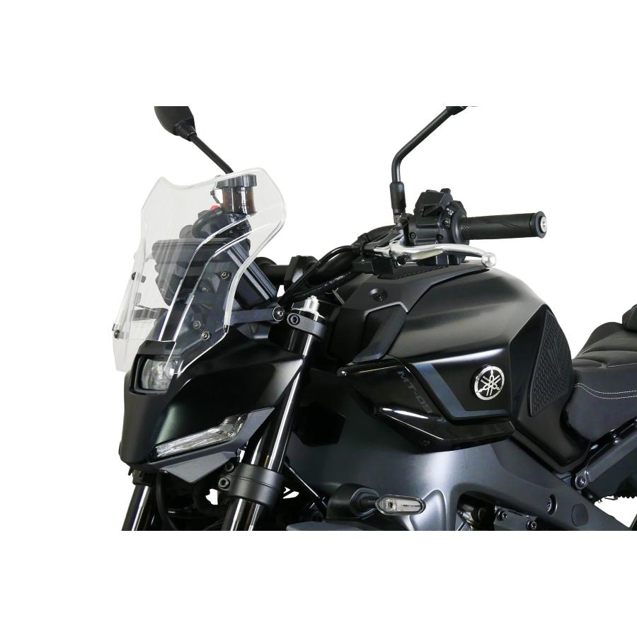 Motone ボンネビルｔ120 t100用 スクリーン アルミポリッシュ Motone(モートーン) スクリーン MICROBLADE アルミ ポリッシュ