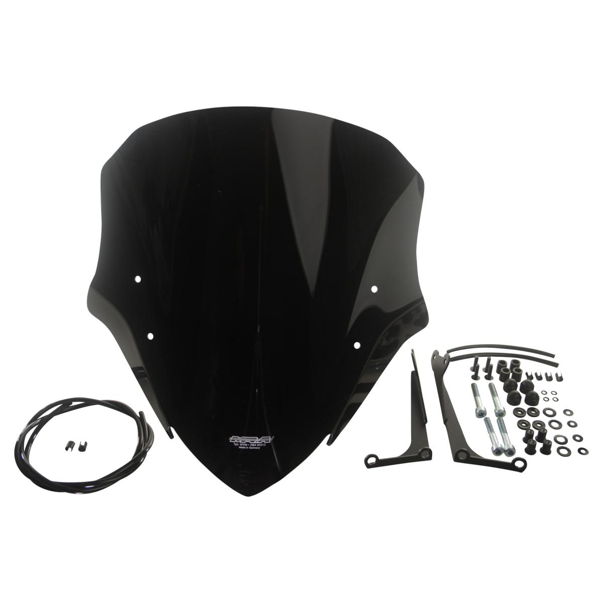 MRA (エムアールエー) スクリーン ツーリング ブラック GSX-S750 4025066170463