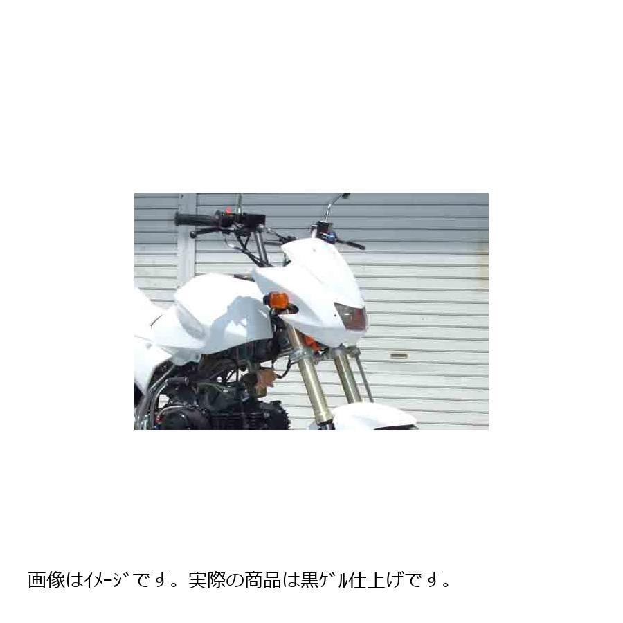 ノジマエンジニアリング ライトカバーST Z110キット ブラックゲル KSR110 NCW621HC-BK|バイクパーツ・用品 ラバーマーク