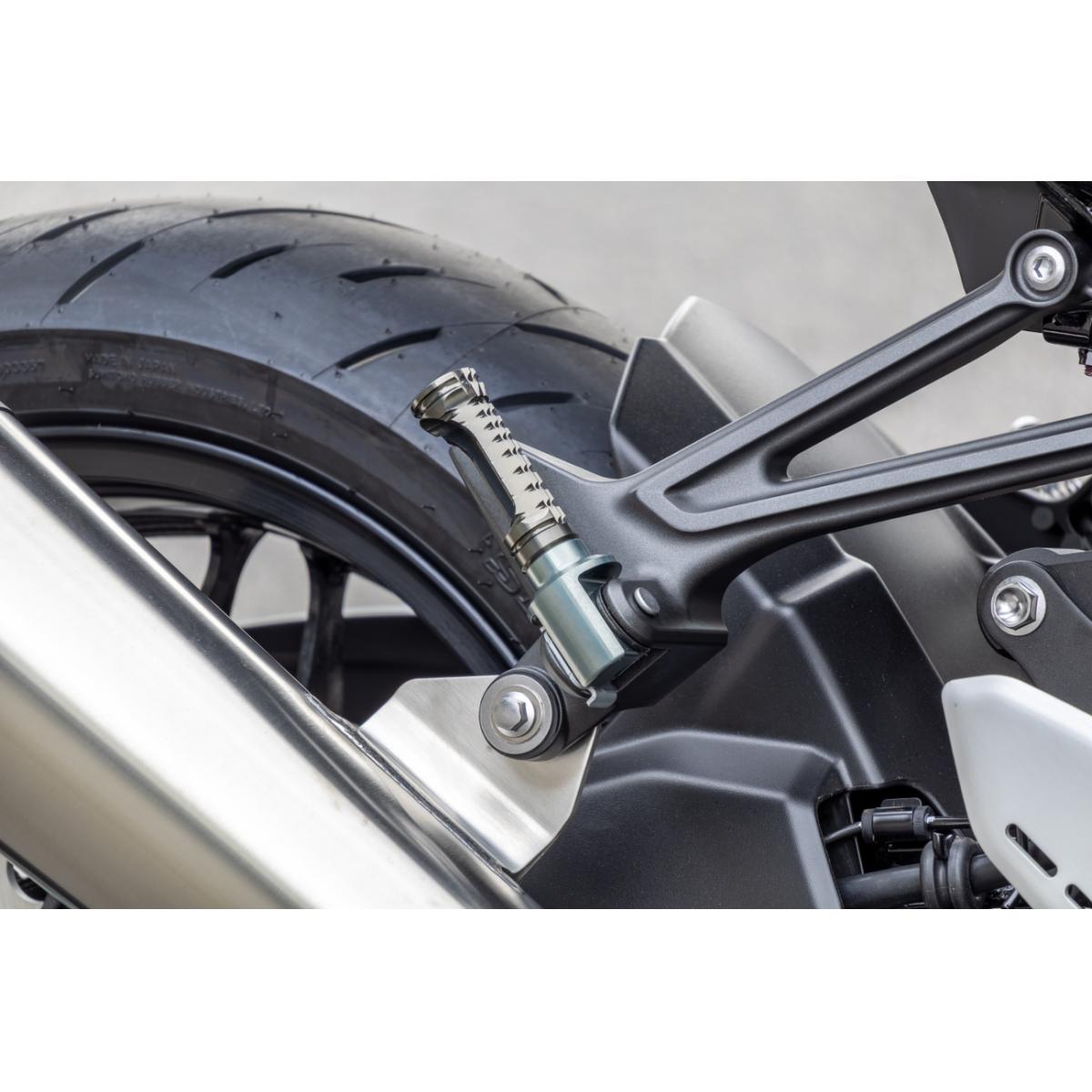 OVER RACING (オーバーレーシング) ハイグリップタンデムステップ ガンメタ カワサキ車汎用 51-71-04GM