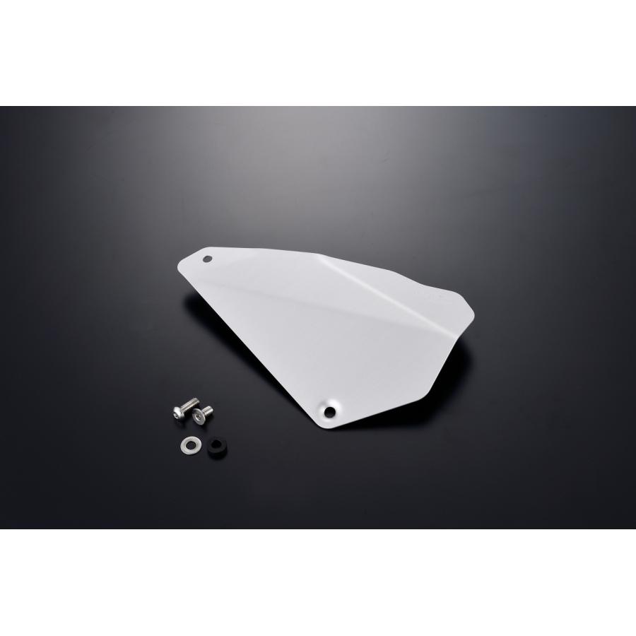 OVER RACING (オーバーレーシング) サイドカバー TYPE2 シルバーアルマイト MONKEY125 57-012-02|バイクパーツ・用品 ラバーマーク