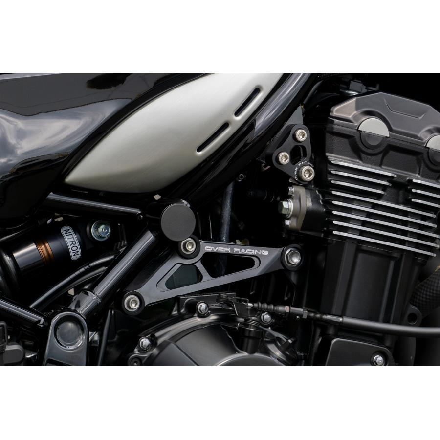 OVER RACING (オーバーレーシング) エンジンハンガー ブラック Z900RS 57-71-05B