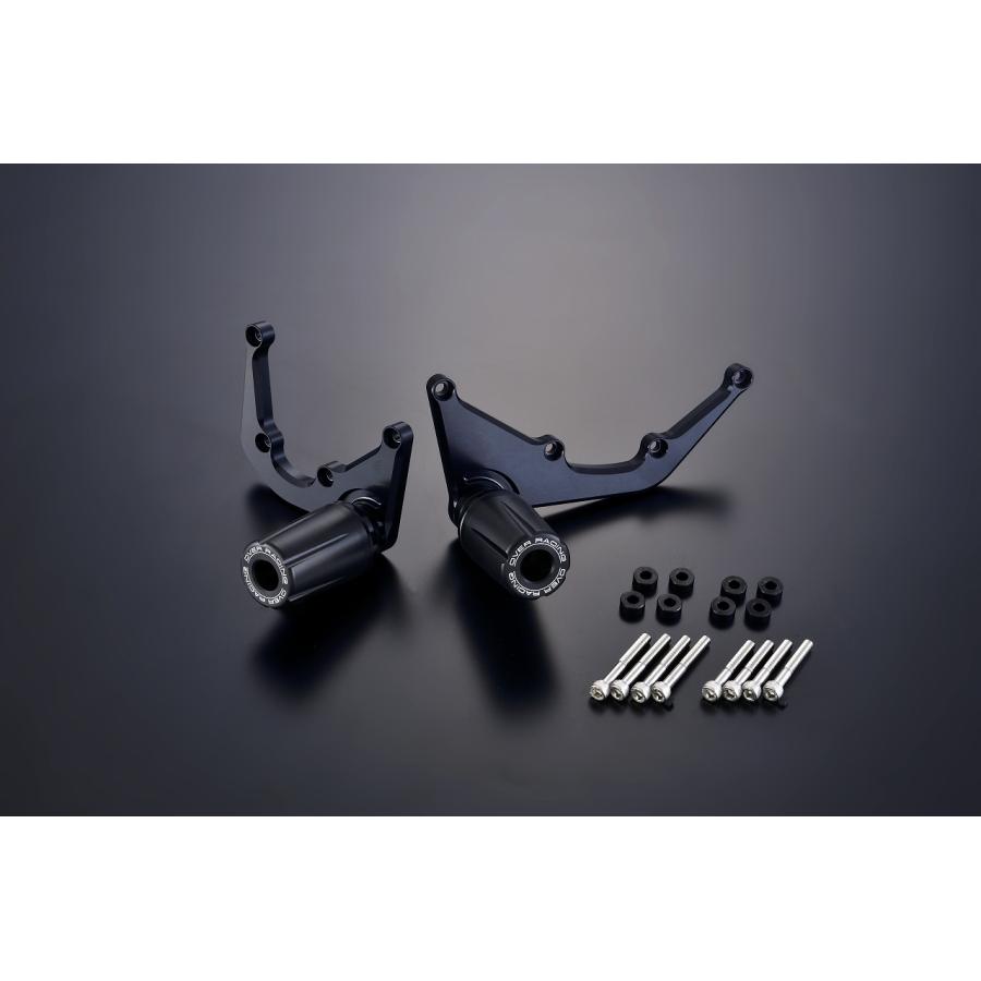 OVER RACING (オーバーレーシング) エンジンスライダー ブラック Vストローム250 59-63-01B|バイクパーツ・用品 ラバーマーク