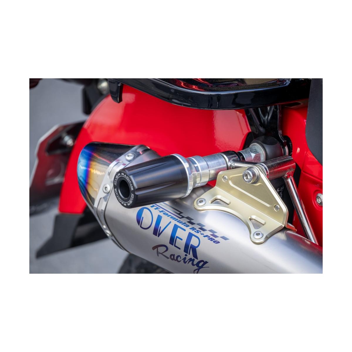 OVER RACING (オーバーレーシング) マフラースライダー シルバー 汎用 M8 P1.25 59-99-01|バイクパーツ・用品 ラバーマーク