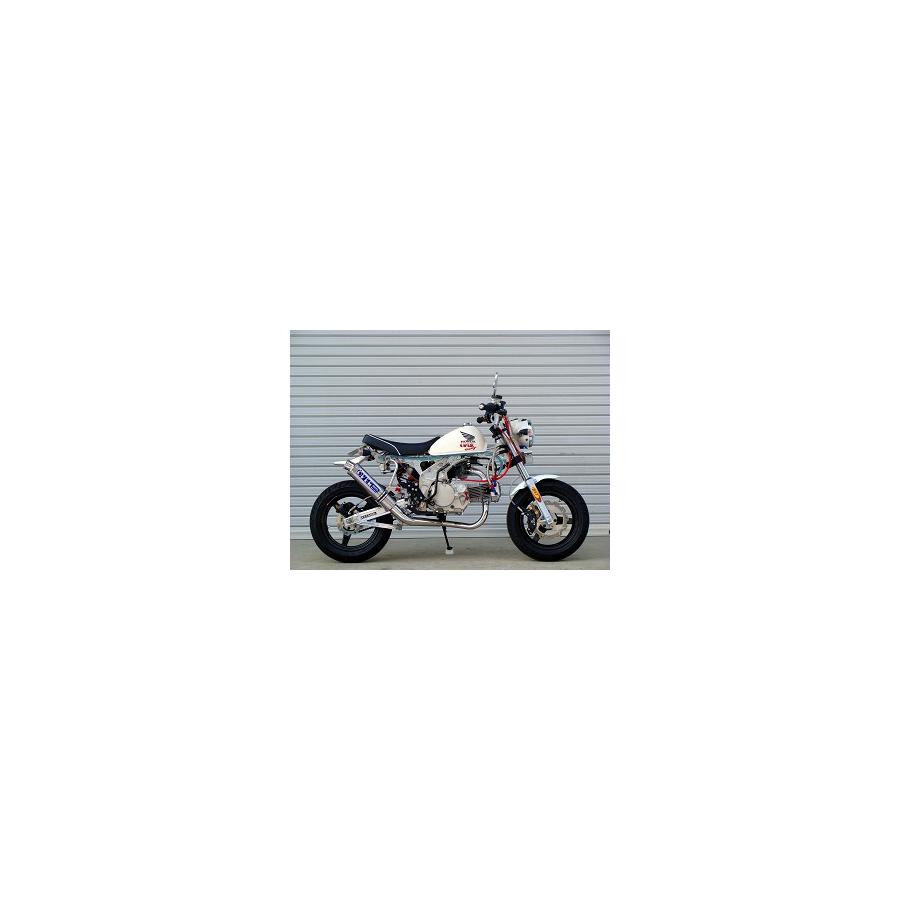 OVER RACING (オーバーレーシング) フルエキゾーストマフラー RACING DOWN チタンマフラー MONKEY Z50J [モンキー] 13-01-36 オーヴァーレーシング