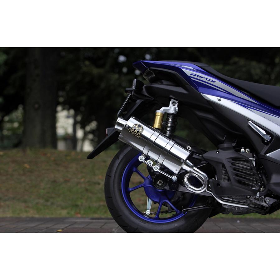 SP忠男 (SPタダオ) PURE SPORT フルエキゾーストマフラー サイレントVer SUS AEROX155 タイ仕様SG472 AE1-GE-01