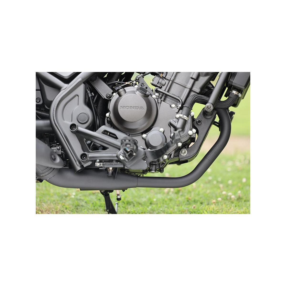 SP忠男 (SPタダオ) パワーBOXパイプ 耐熱ブラック REBEL250/S 8BK-MC49 RE2-PB-21｜バイクパーツ・用品　ラバーマーク