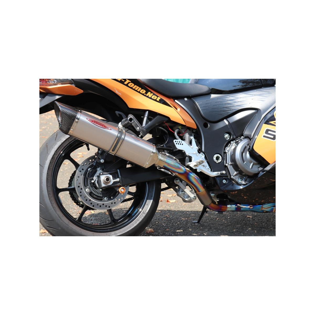 STRIKER (ストライカー) SC フルEX オフタイプ-B チタン STD シングル HAYABUSA 22- 91593IMJ｜バイクパーツ・用品　ラバーマーク