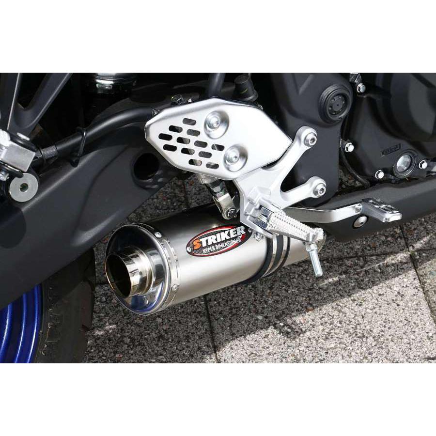 STRIKER(ストライカー) ストリートコンセプト フルEX フルエキゾースト マフラー YZF-R25/ABS｜バイクパーツ・用品　ラバーマーク