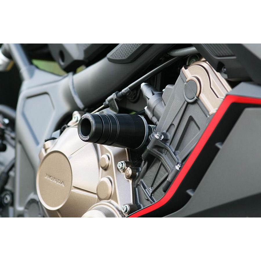 STRIKER(ストライカー) ガードスライダーアッパー 黒ジュラコン(R) CBR650R