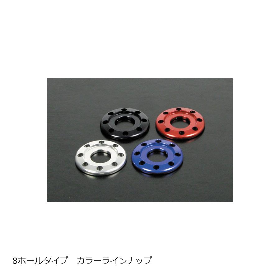SP武川 (SPタケガワ) リヤクッションマウントワッシャー 8ホールタイプ ブラック
