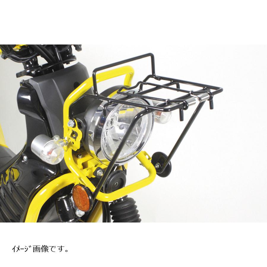 最大64%OFFクーポン SP武川 ブラック塗装 フロントキャリアキット クロスカブ バイク用品