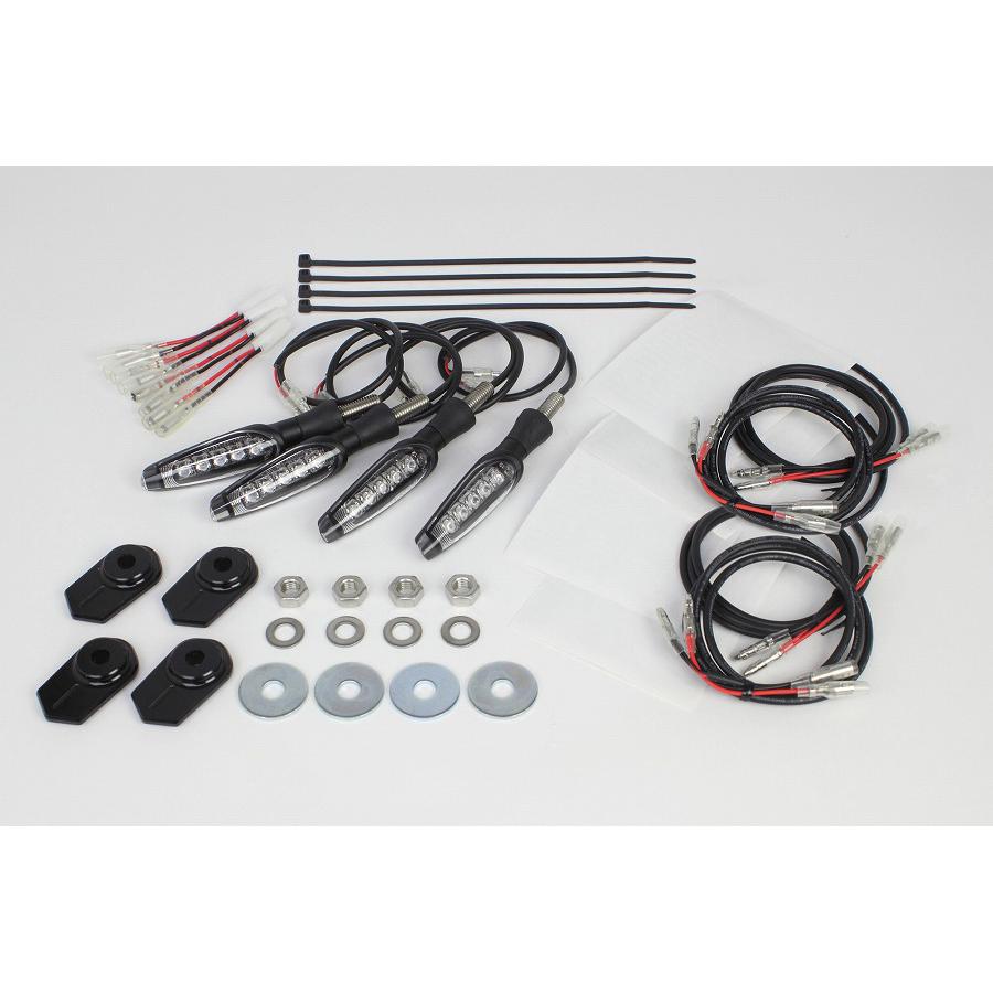 SP武川(SPタケガワ) ストリームラインLEDウインカーキット Z125 PRO(BR125H-A02621-)