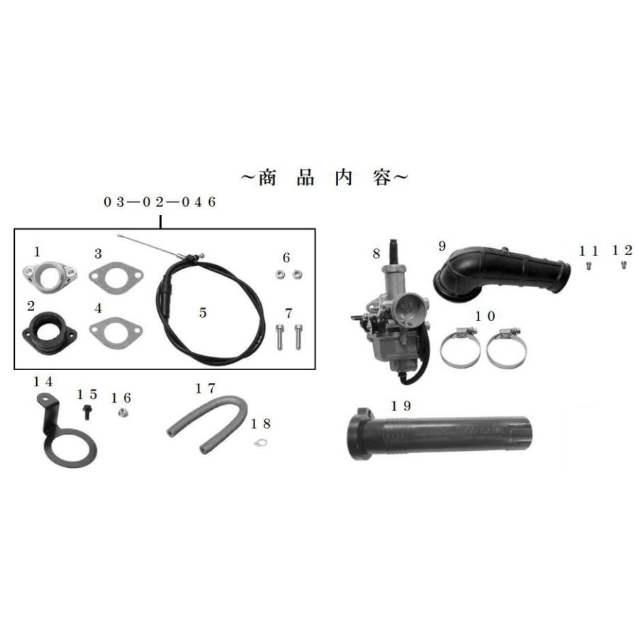 SP武川 ビックキャブキット PD22 エイプ Ape100 XR100 モタード Motard Nomal S-Stage 03-05-0010  初回限定