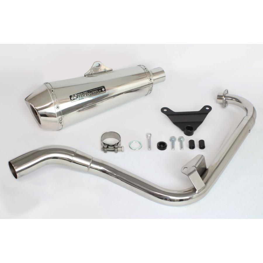 SP武川 (SPタケガワ) テーパーコーンマフラー GROM (8BJ-JC92) 04-02-0387|バイクパーツ・用品 ラバーマーク