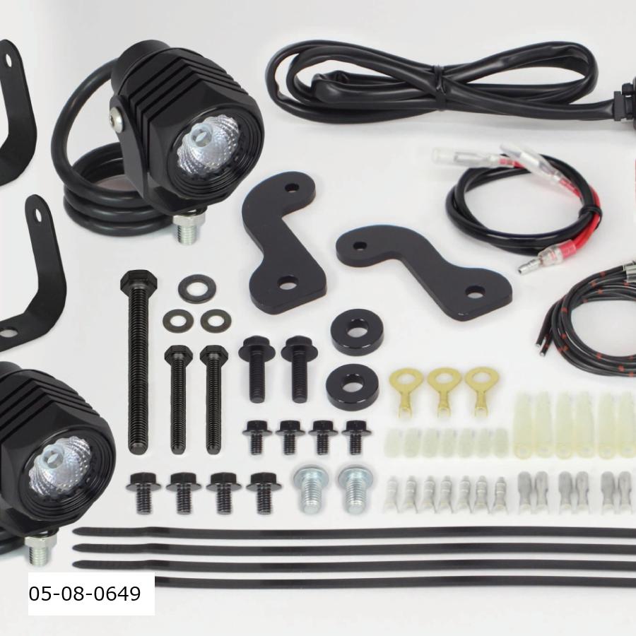 SP武川 (SPタケガワ) LEDフォグランプキット3.0(950) スーパーカブ50(AA09)/110(JA44・59)(2個入) 05-08-0649｜バイクパーツ・用品　ラバーマーク
