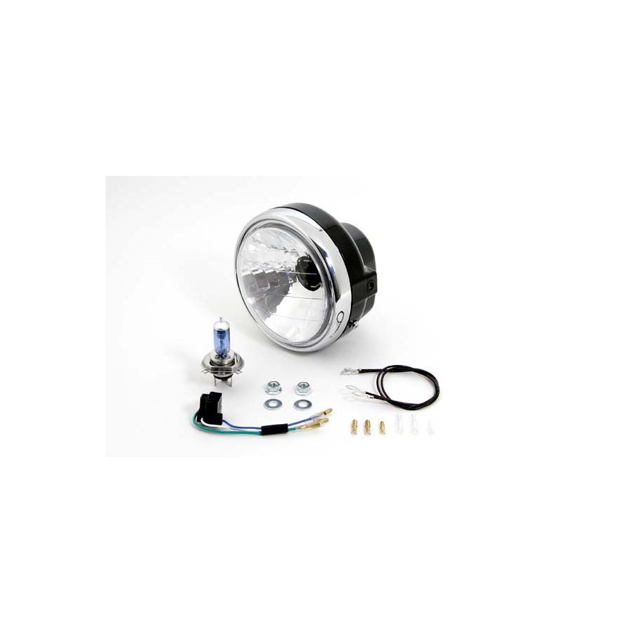 SP武川(SPタケガワ) マルチリフレクタヘッドライト12V 30/30W H4 汎用|バイクパーツ・用品 ラバーマーク