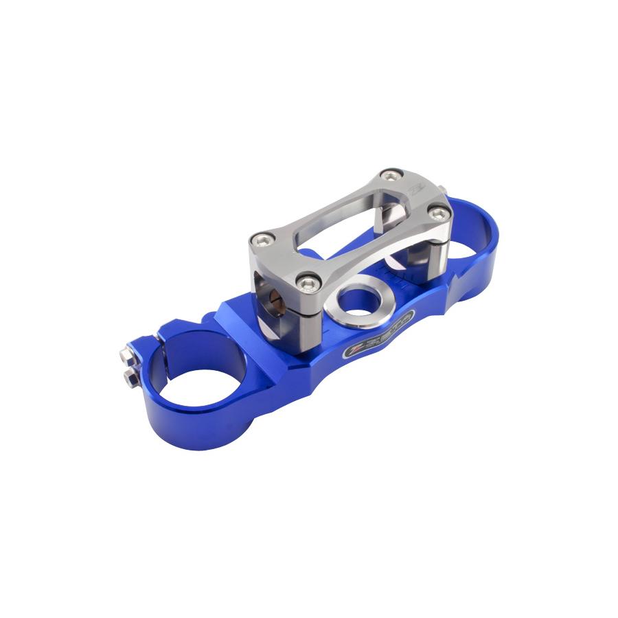 ZETA ハンドルバークランプ Y SX ブルー WR250R/X｜バイクパーツ・用品　ラバーマーク