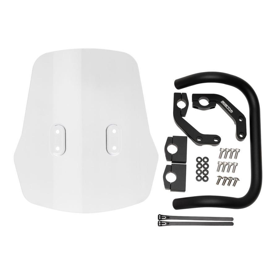 楽天市場】ZETA ジータ アドベンチャー ウインドシールド STD