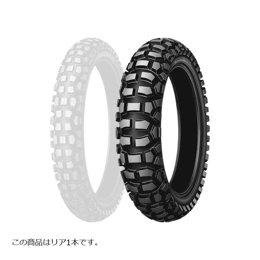 DUNLOP (ダンロップ) 120/90-18 65P D603 WT バイク用タイヤ リア 1本 D603 230003