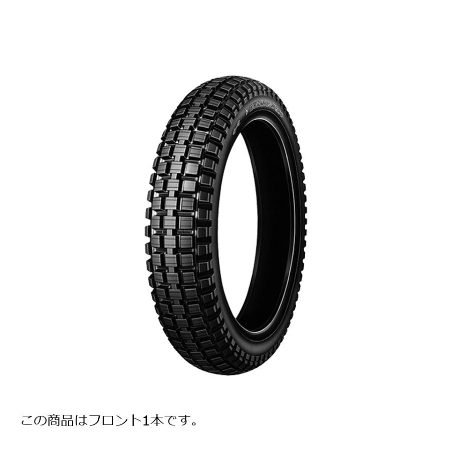 DUNLOP (ダンロップ) 90/100-19 55P D608F WT バイク用タイヤ フロント 1本 D608 252979｜バイクパーツ・用品　ラバーマーク
