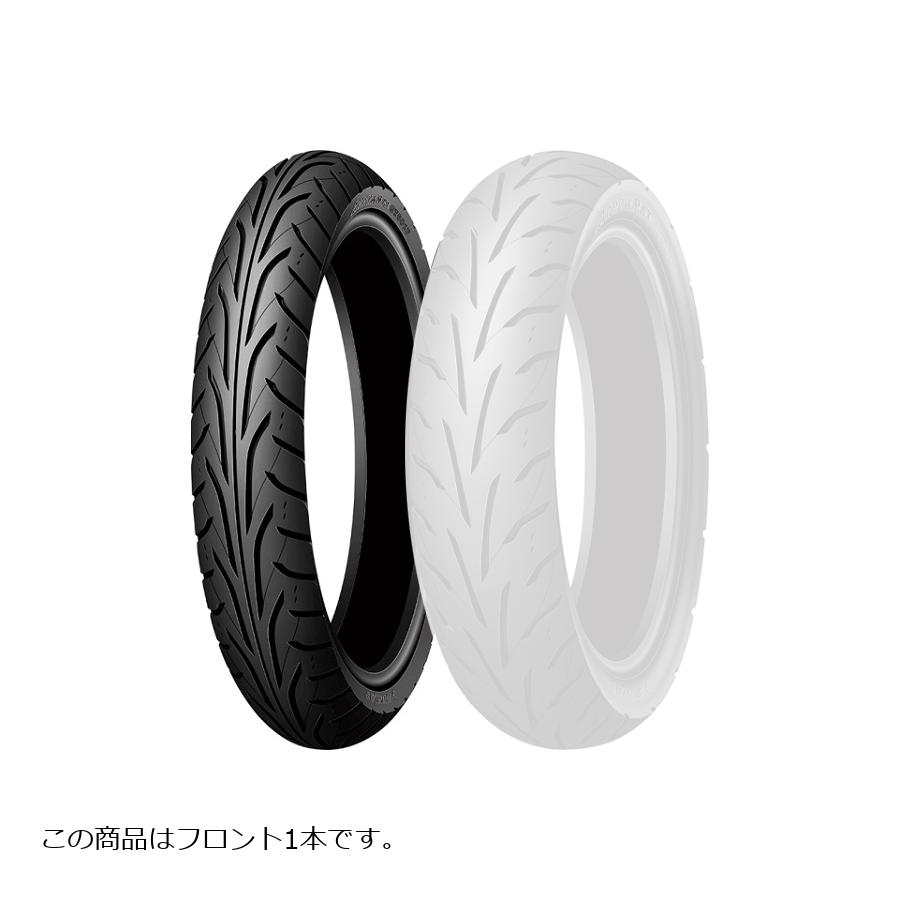 DUNLOP (ダンロップ) ARROWMAX GT601 F バイク用タイヤ フロント 1本 100/90-19 57V TL 307375|バイクパーツ・用品 ラバーマーク