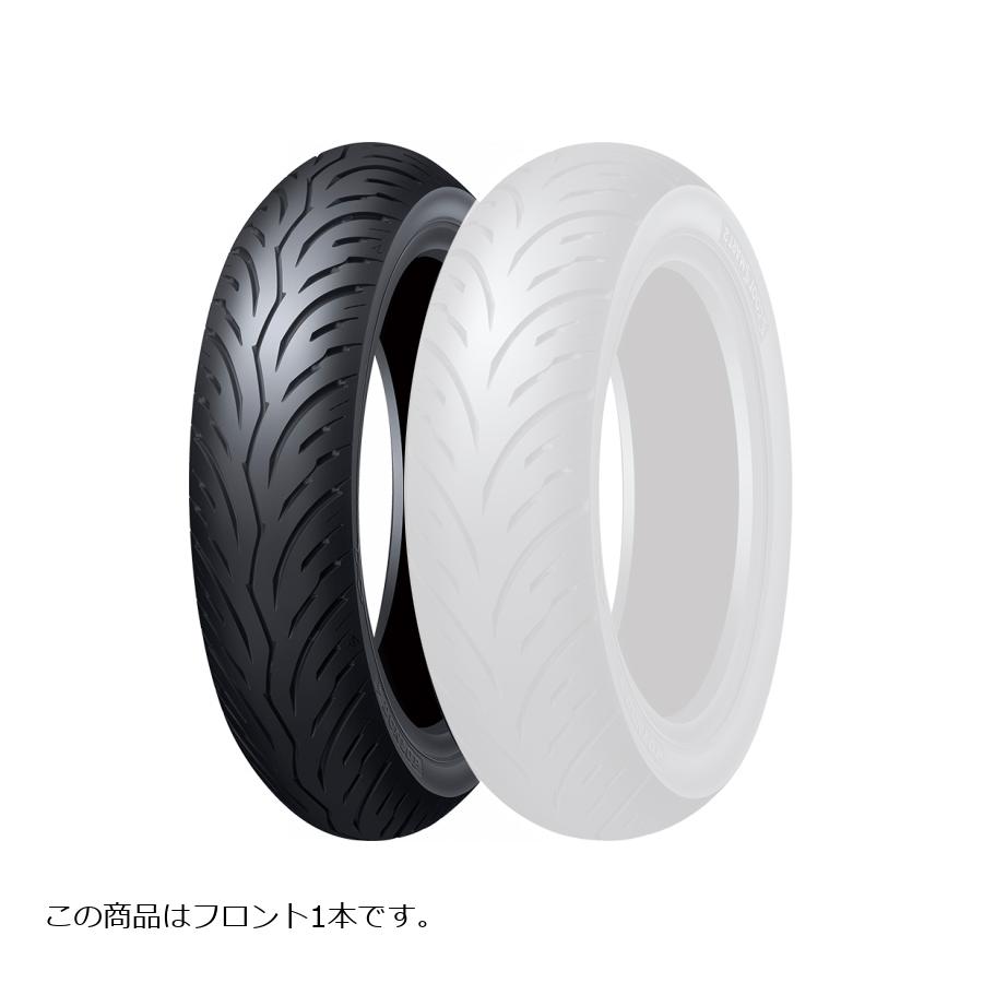 DUNLOP (ダンロップ) SCOOTSMART2 F バイク用タイヤ フロント 1本 110/70-12 47L TL 351761