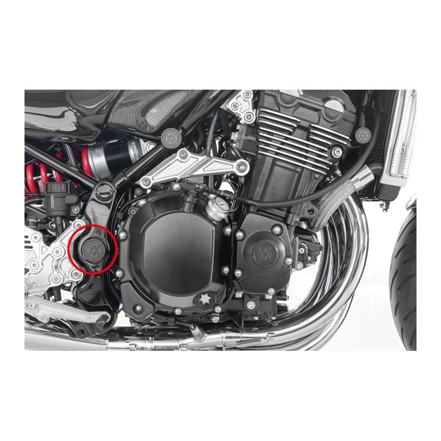 オープニング PMC ピーエムシー ARCHIロゴプラグ ブラック スイングアームピボット Z900RS CAFE 189-1134 fucoa.cl