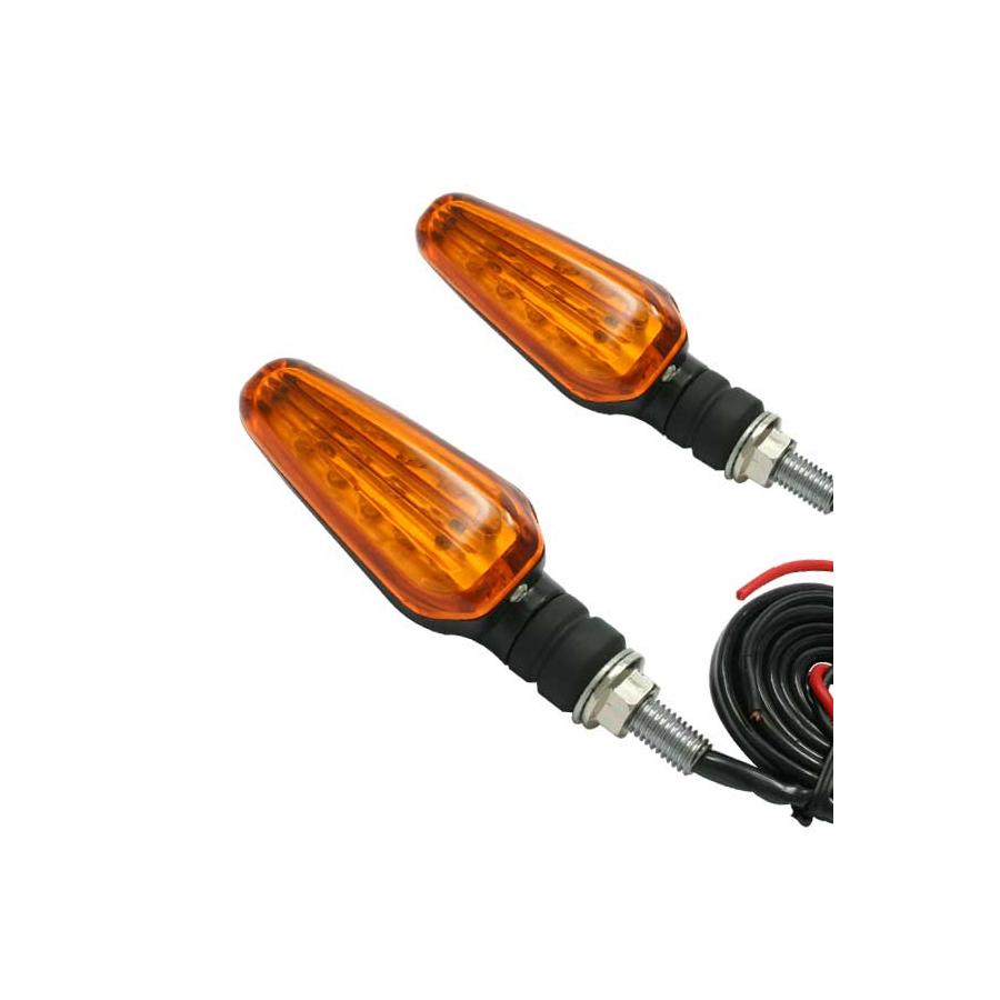 モトレッド 602 LEDフラッシャー/オレンジ 2個入 D45-60-207