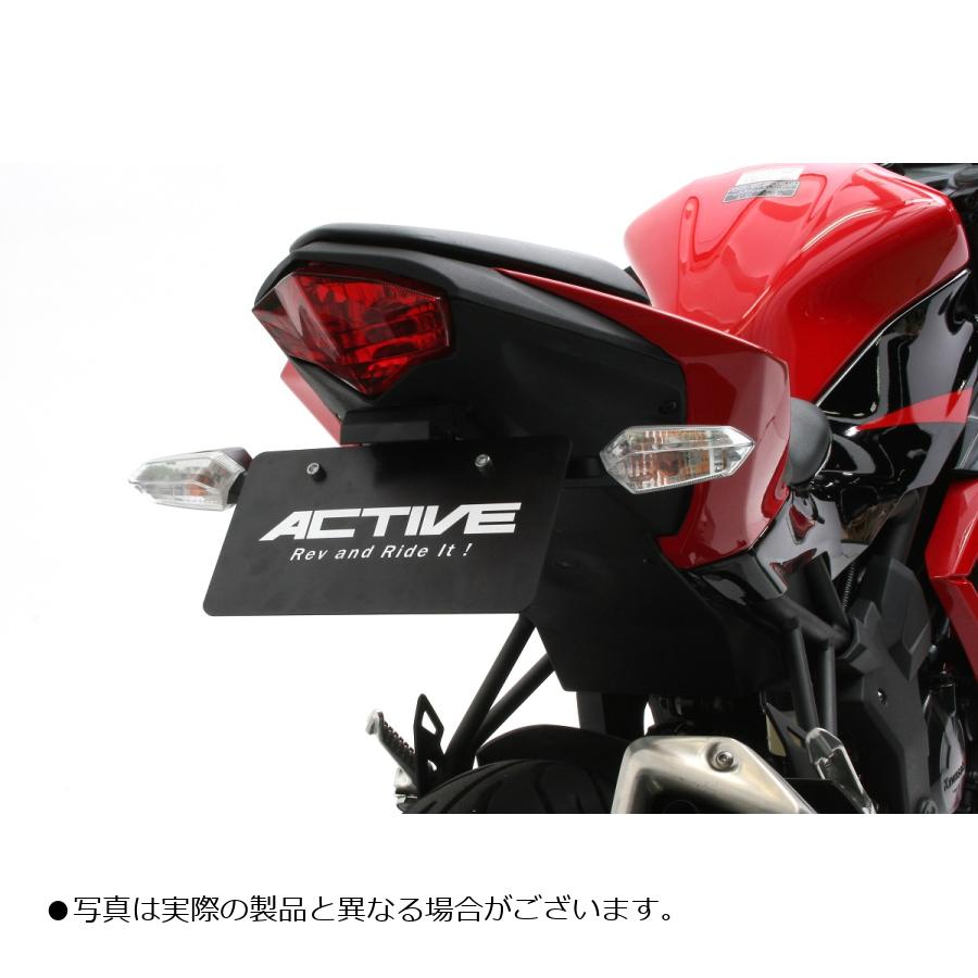 アクティブ フェンダーレスKIT LEDナンバー灯付き ブラック NINJA250SL /Z250SL 1157081