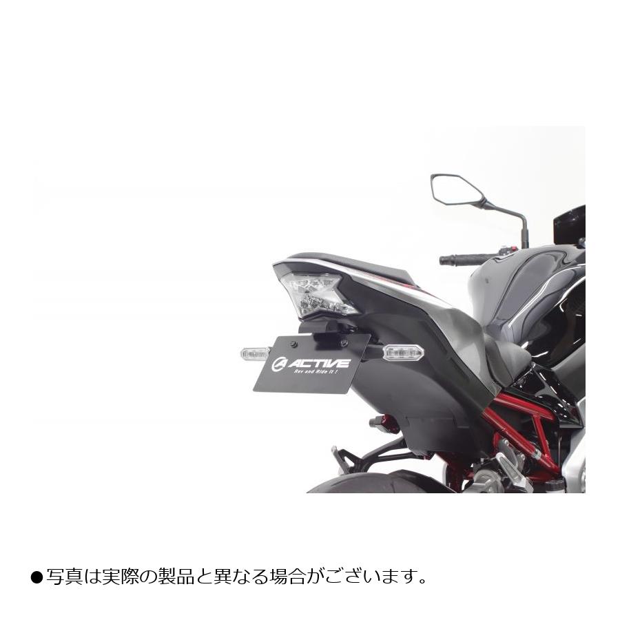 着後レビューで アクティブ フェンダーレスキット LEDナンバー灯付 ブラック Z H2 SE Z900 1157098 fucoa.cl