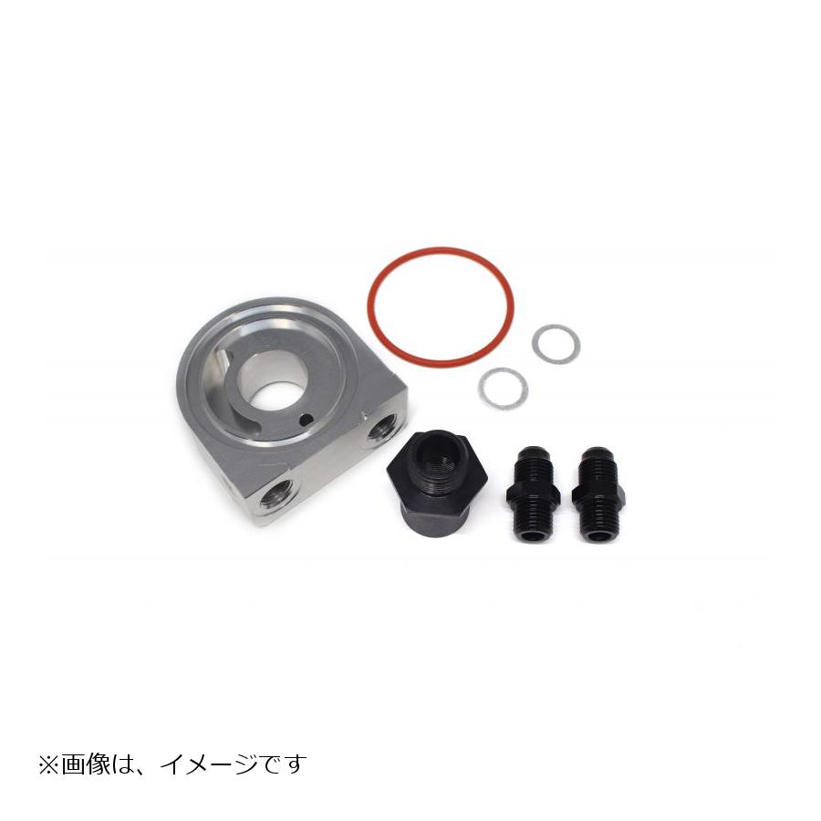 アクティブ オイルクーラー取り出しセット シルバー+ブラックフィッティング W800 650 400 14057124B