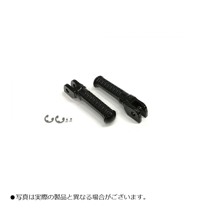 アクティブ ステップバー(ライダー側)ブラック KAWASAKI系-1 17700003B|バイクパーツ・用品 ラバーマーク