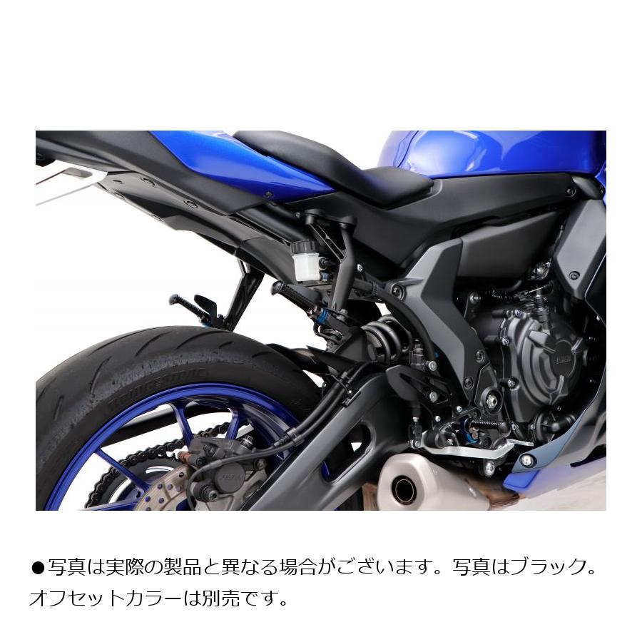 アクティブ ステップバー（ライダー側）シルバー YAMAHA系-2 17700005S