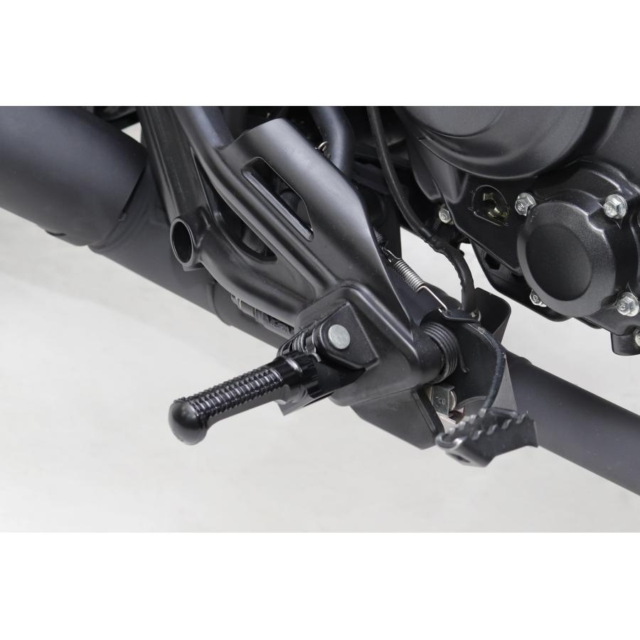 ACTIVE (アクティブ) ステップバー（ライダー側）ブラック HONDA系-2 REBEL250 17700007B