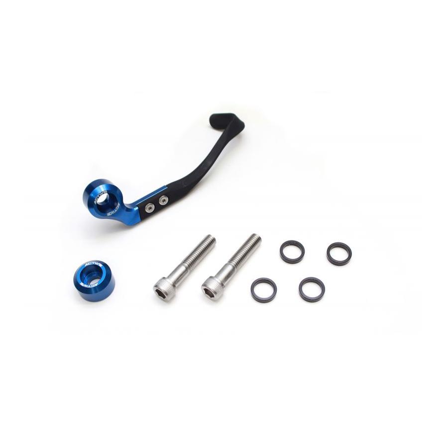 アクティブ ブレーキレバーガード&バーエンドSET ブルー 取付け部 M12用 30804M12｜バイクパーツ・用品　ラバーマーク 8,954円