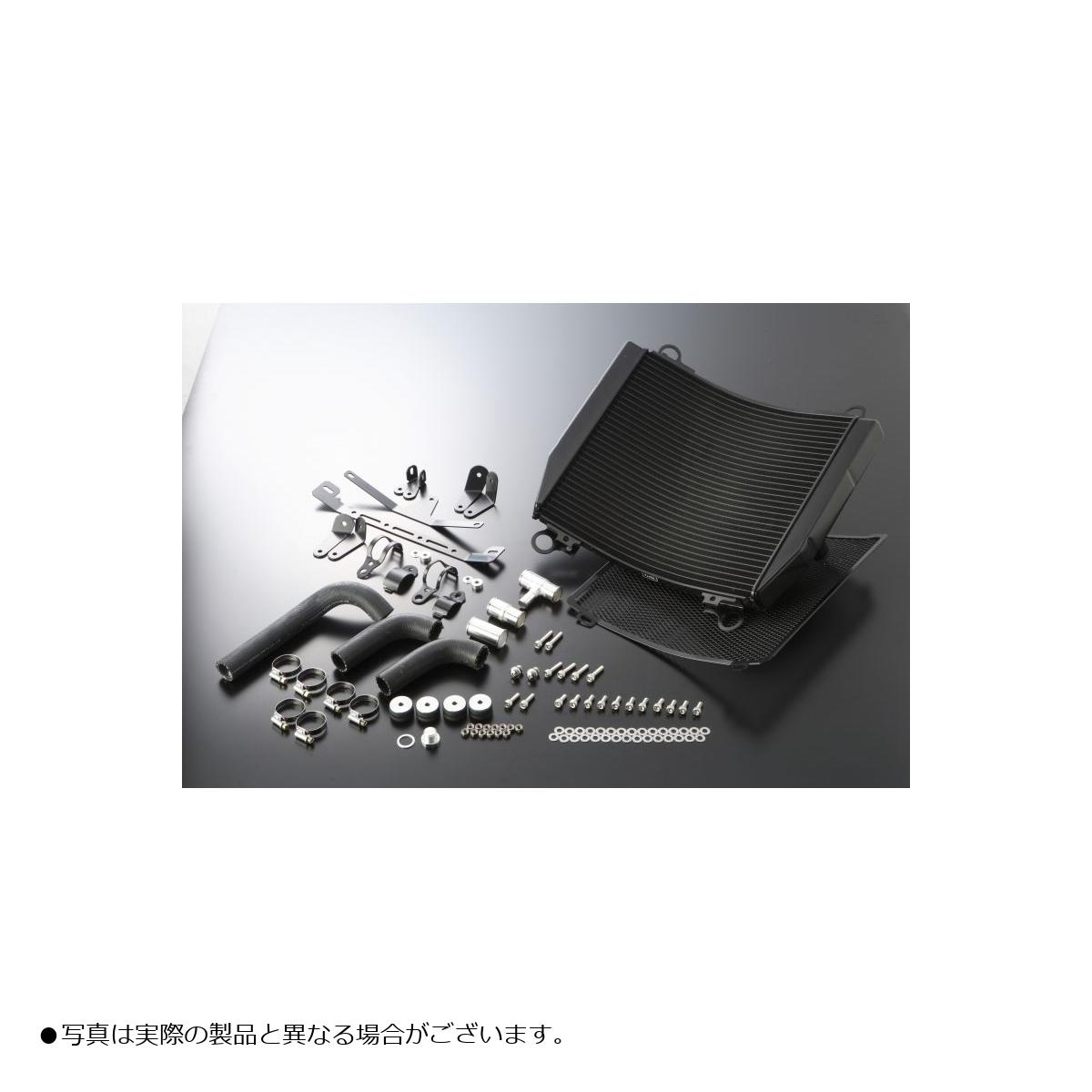 アクティブ ビッグラジエーターキット ブラック仕様 V-MAX 5053011B｜バイクパーツ・用品　ラバーマーク