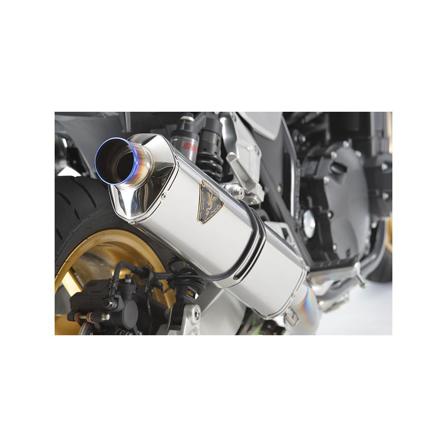 アールズギア ワイバンR シングルUP TIポリッシュ CB1300SF/SB 21- 8BL-SC54 WH48-U5ST|バイクパーツ・用品 ラバーマーク