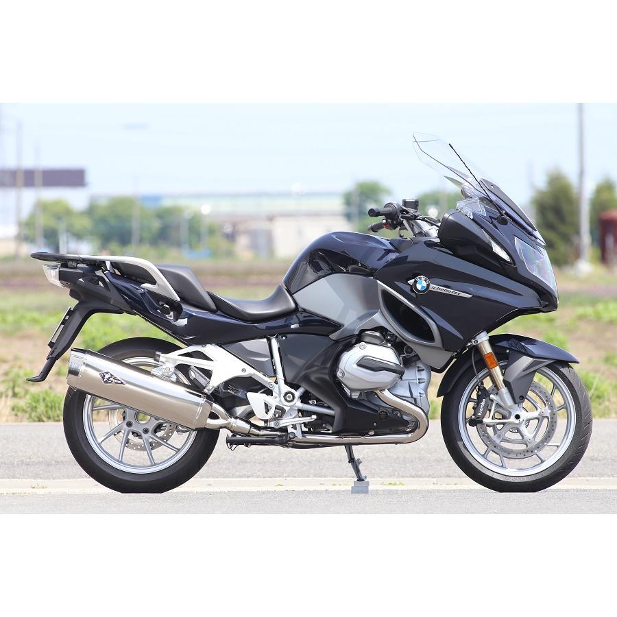 アールズギア リアルスペック フルEX シングル チタンポリッシュ BMW 水冷R1200RT(2BL) RB14-01RT｜バイクパーツ・用品　ラバーマーク