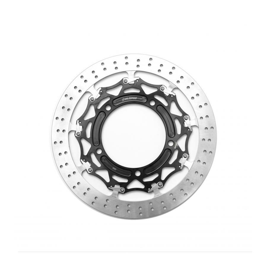 GALE SPEED (ゲイルスピード) クロスロックディスクローターFφ310 L T=5.5 F)GSX1300R B-KING -12|バイクパーツ・用品 ラバーマーク